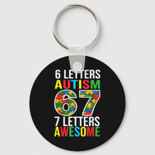 6 Buchstaben Autismus 7 Buchstaben großartig 67 Au Schlüsselanhänger