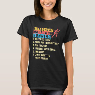 6 Bühnen Marathonlauf T-Shirt