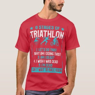 6 Bühnen Triathlon T-Shirt