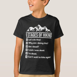 6 Bühnen Wandern T-Shirt