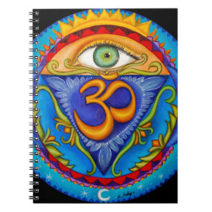 6. chakra, drittes Auge Notizblock