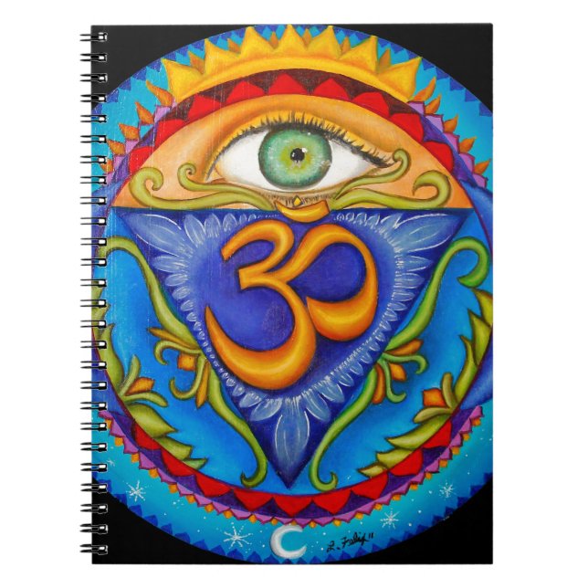 6. chakra, drittes Auge Notizblock (Vorderseite)