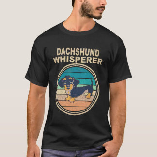 6 Dachshund-Flüsterer Vintage T-Shirt
