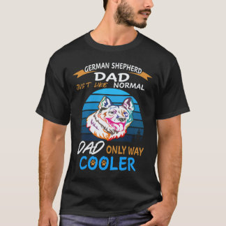 6 Deutscher Schäferhund-Vater, genau wie normaler T-Shirt