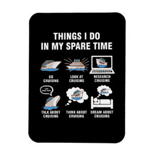 6 Dinge, die ich in meiner Freizeit Kreuzfahrten L Magnet