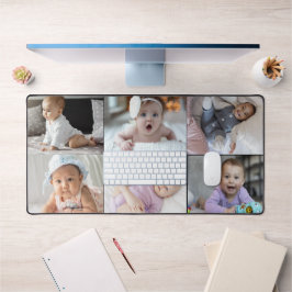 6 Foto Collage Custom Gift Schreibtischunterlage
