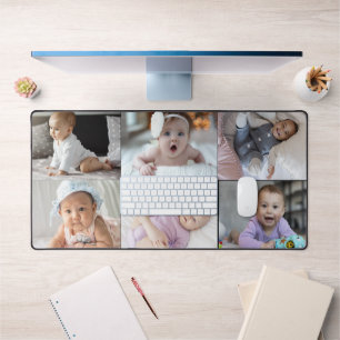 6 Foto Collage Custom Gift Schreibtischunterlage
