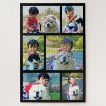 6 Foto Jumbo Individuelle Bildfamilie Collage