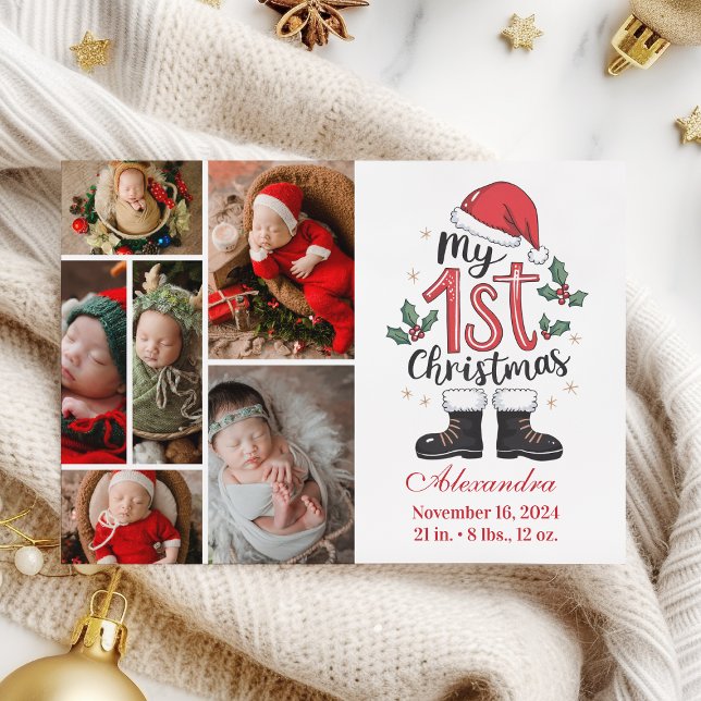 6 Foto Niedlich Santa Baby 1. Weihnachten (Von Creator hochgeladen)