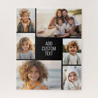 6 Foto - schwarzer Hintergrund - weißer Text