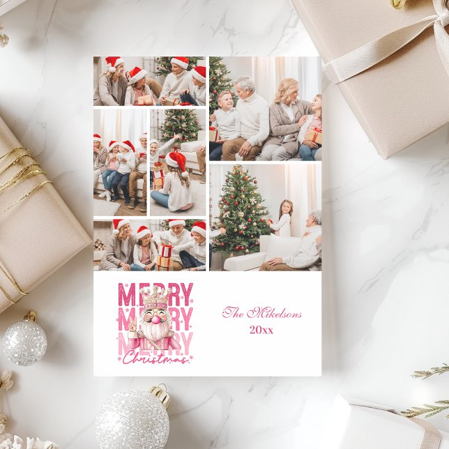 6 Foto Vintag Pink Nutcracker Weihnachten (Von Creator hochgeladen)