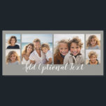 6 FotoCollage - kann Farbe ändern Magnetkarte<br><div class="desc">Fügen Sie Ihre Lieblings-Bilder zu dieser lustigen Vorlage. Sie können Instagram-Foto oder andere Foto für dieses Raster verwenden.</div>