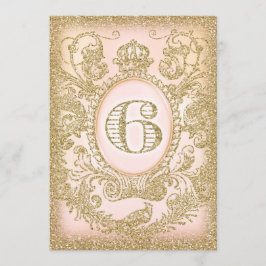 6. Geburtstags-Traumgroßes Einladung