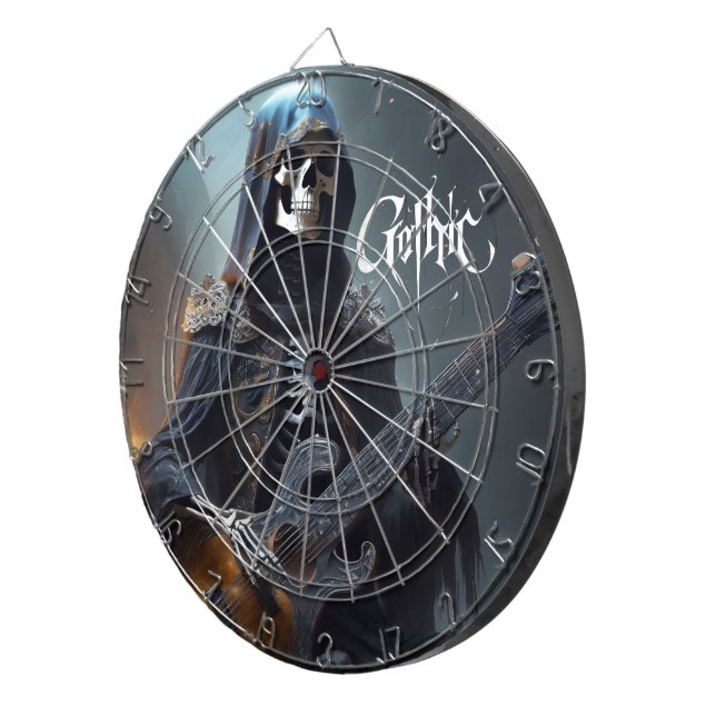 #6 Gothic Spaß  Dartscheibe (Vorderseite rechts)