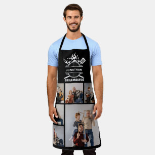 6 Grillmaster-GRILLEN für Personalisierte Fotocoll Schürze