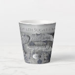 6. Hochzeitstag Zucker & Eisen Latte Tasse<br><div class="desc">Sie suchen nach dieser einzigartig gestalteten neuzeitlichen Tasse für ihren 6. Hochzeitstag? Und sie Lieben Shabby Chic,  Denim Blumendesigns? Dann ist vielleicht meine originelle Blüte auf diesen wunderschönen Latte-Tasse genau das,  was Sie suchen!</div>
