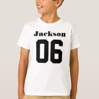 6. Individueller Name des Geburtstags-Shirt-|