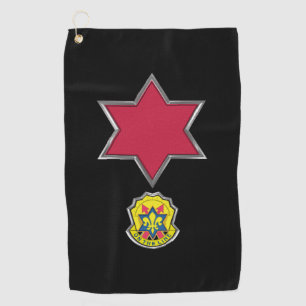 6. Infanterie-Division Abzeichen Insignien Golfhandtuch