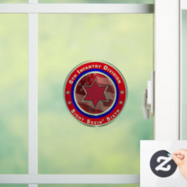 6. Infanterieabteilung Fensteraufkleber