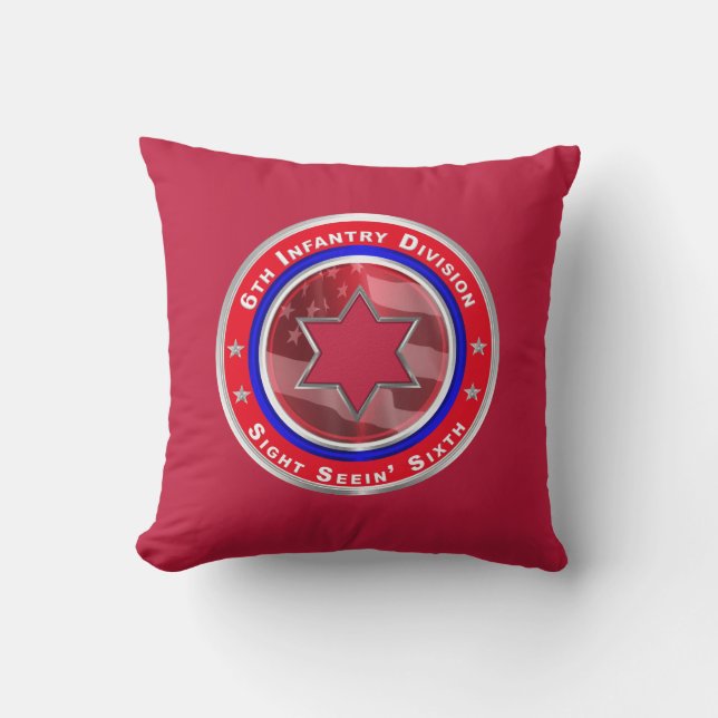 6. Infanterieabteilung Kopfkissen Kissen (Vorderseite)