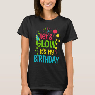  6 Jahre alt Lasst uns Party leuchten. Es ist mein T-Shirt