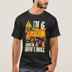 6 Jahre alter Betonmischwagen T-Shirt