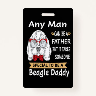 6 Jeder Mann Beagle Daddy Ausweis