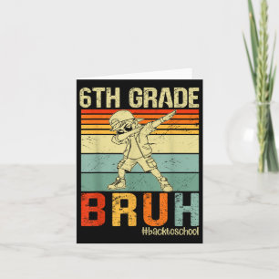 6. Klasse Bruh Wir zurück zur Schule 2025 Jungen 1 Karte