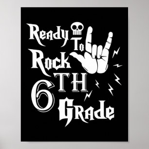 6. Klasse für 6. Klasse bis zur Schule Poster
