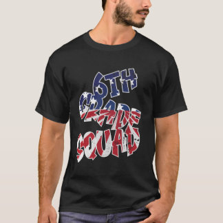 6. Klasse Squad Lehrer Kinder zurück zur Schule T-Shirt