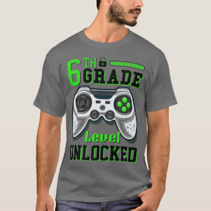 6. Klasse - wieder für das Videospiel in der Schul T-Shirt