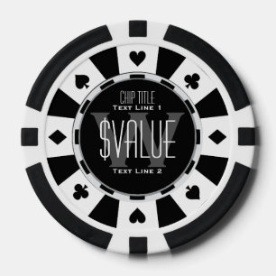 6 Möglichkeiten zur Personalisierung Ihres klassis Pokerchips