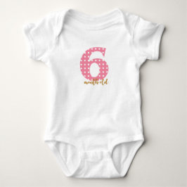6 Monate alter Karosserieanzug Baby Strampler