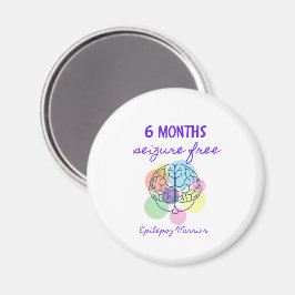 6 Monate Anfallsfrei Epilepsie Krieger Magnet