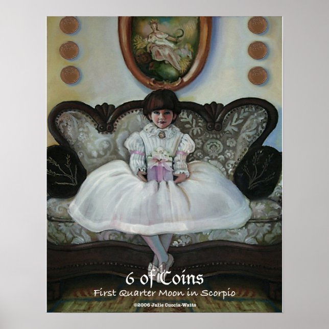 6 Münzen Poster (Vorne)