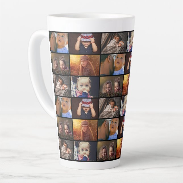 6 Muster für das Foto der FotoCollage Family Milchtasse (Linke Ecke)