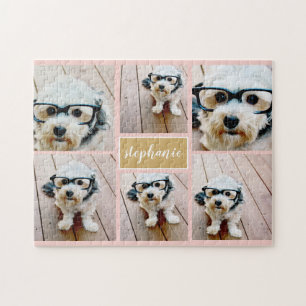 6 Name der Fotocollage Minimalistisch - Farbe bear