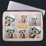 6 Name der Fotocollage Minimalistisch - Farbe bear Laptopschutzhülle<br><div class="desc">Verwenden Sie Ihre quadratischen Instagram Fotos für die besten Ergebnisse! UM DEN HINTERGRUND ZU ÄNDERN - klicken Sie auf den Bereich "Anpassen" oder "Erweitert" und wählen eine Farbe im Farbwähler aus. Ein künstlerischer Weg,  um Ihre besten Foto-Sharing-Bilder anzuzeigen.</div>