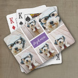 6 Name der Fotocollage Minimalistisch - Farbe bear Spielkarten<br><div class="desc">Verwenden Sie Ihre quadratischen Instagram Fotos für die besten Ergebnisse! UM DEN HINTERGRUND ZU ÄNDERN - klicken Sie auf den Bereich "Anpassen" oder "Erweitert" und wählen eine Farbe im Farbwähler aus. Ein künstlerischer Weg,  um Ihre besten Foto-Sharing-Bilder anzuzeigen.</div>