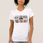 6 Name der Fotocollage Minimalistisch - Farbe bear T-Shirt<br><div class="desc">Verwenden Sie Ihre quadratischen Instagram Fotos für die besten Ergebnisse! UM DEN HINTERGRUND ZU ÄNDERN - klicken Sie auf den Bereich "Anpassen" oder "Erweitert" und wählen eine Farbe im Farbwähler aus. Ein künstlerischer Weg,  um Ihre besten Foto-Sharing-Bilder anzuzeigen.</div>
