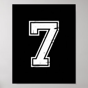 6 Nummer 67 Sechs Sieben Meme Poster