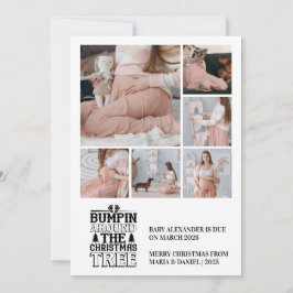 6 Photo Arbre de Noël Grossesse Faire-part