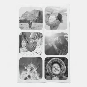 6 Photo Cuisine Serviette Modèle grille arrondie