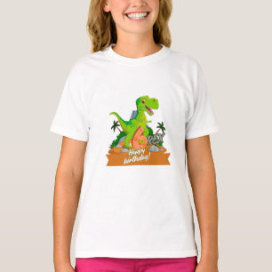 6 Rex Dinosaur Geburtstagsfeier Baby T-Shirt