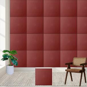 #6 Rich Burgundy Solid Color Keramik Tile Fliese