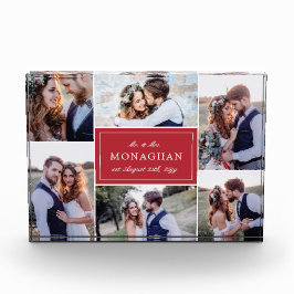 6 Rot der Foto-Collagen-| Fotoblock