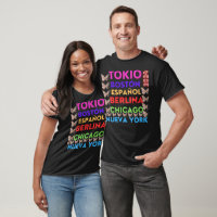 6 Stars World Marathon Runners T-Shirt
