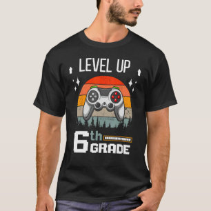 6. Stufe bis zurück zur Schule, ungezwungen 6. G T-Shirt