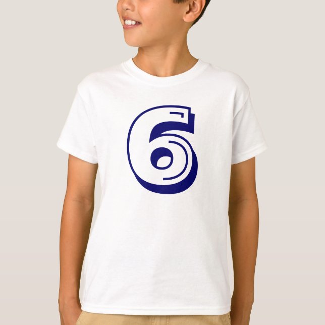 6 T-Shirt (Vorderseite)