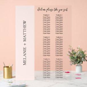 6 Tableau   Élégant tableau de sièges Mariage mode
